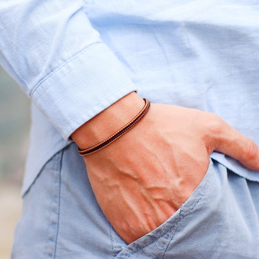 Men Accessories Wrist - Einzigartiges Herren-Armband, Schnur, Motorradausrüstung, cooles Biker-Handzubehör,