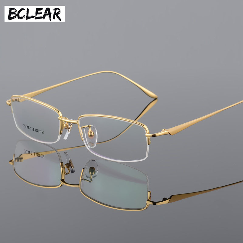 Men'S Accessories Best - BCLEAR Beste Qualität Dünne Reinem Titan