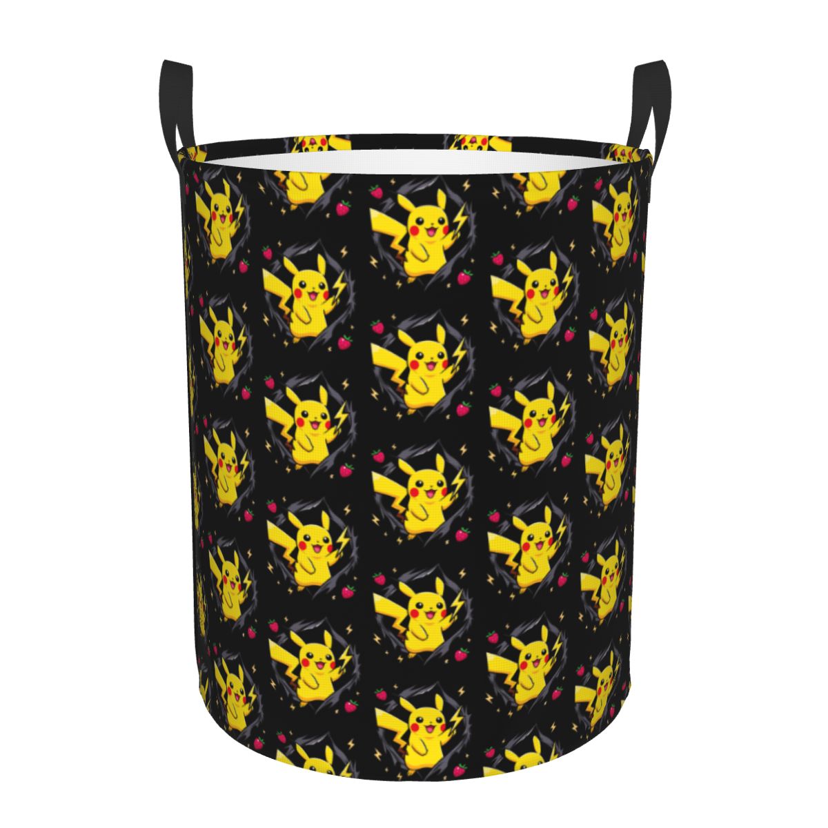 Men Accessories Hamper - Pikachu Pokemon Cartoon Wäschekorb, großer Aufbewahrungskorb,