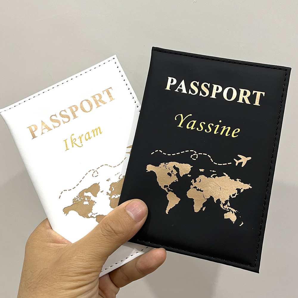 Men'S Accessories Drop Shipping - Neue Nette Personalisierte Passport Abdeckung Flugzeug