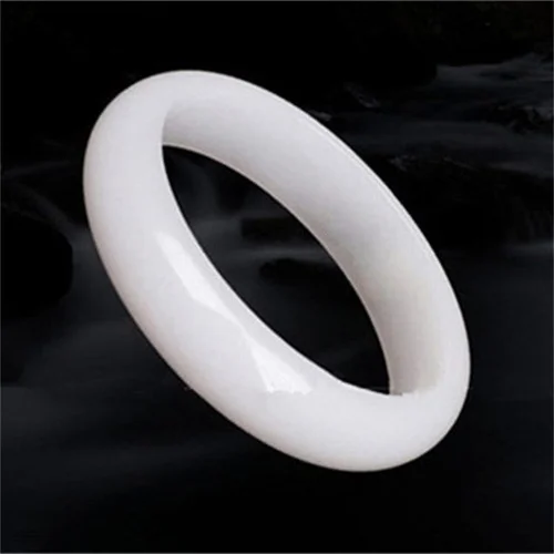 Echte Natürliche Weiße Jade Ar – Men Accessories Wrist Bewertung und Preis