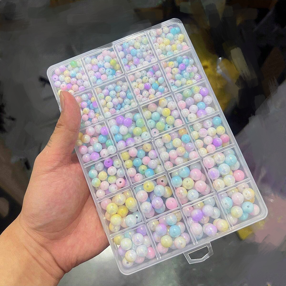 800 Stück/24-Fächer-Set Box 6m – Men Accessories Earrings Bewertung und Preis