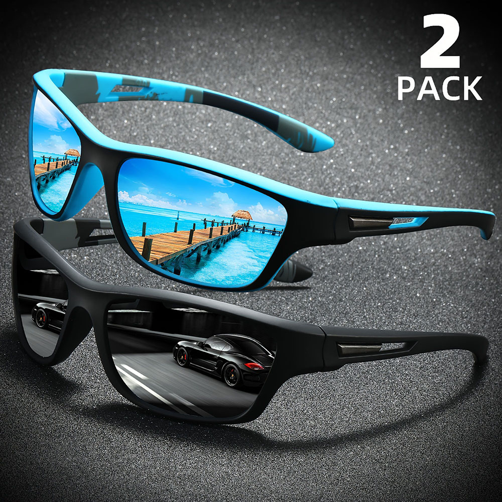 2 Stück polarisierte Wickel-So – Sunglasses Polarized Men Bewertung und Preis