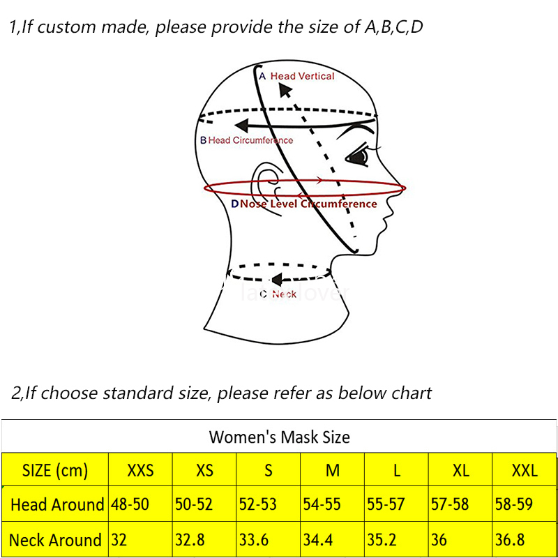 Latexmaske, transparent, braun – Men Accessories Unique Bewertung und Preis