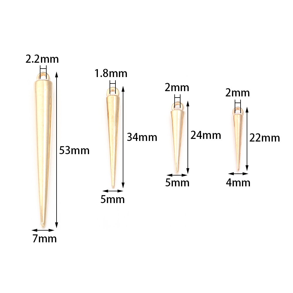 50-200 Stück Kegelanhänger aus – Men Accessories Earrings Bewertung und Preis
