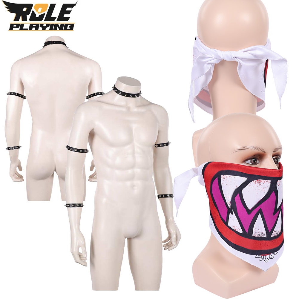 Bowser Jr Cosplay Schal, Maske – Men Accessories Wrist Bewertung und Preis