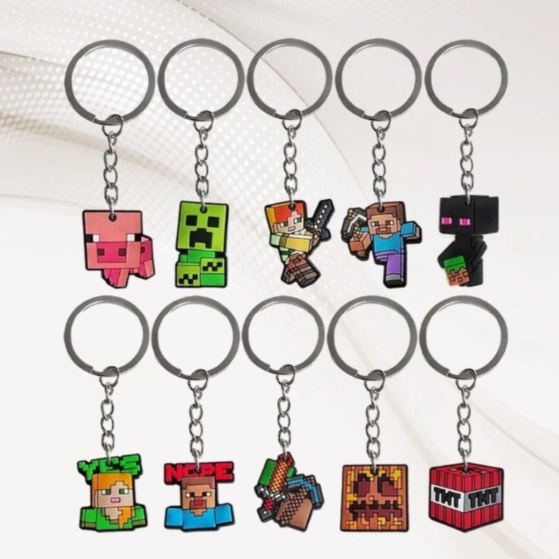 Minecrafts Hot Game 10 Stück S – Men Keychain Accessories Bewertung und Preis