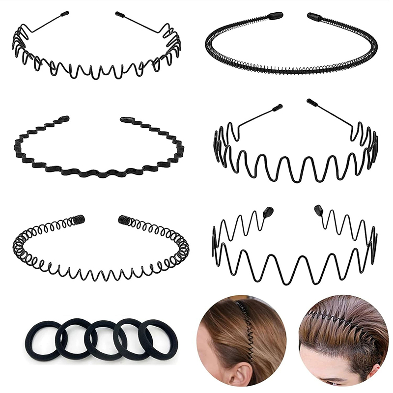 Unisex Metall-Haarreif mit Wel – Men Accessories Earrings Bewertung und Preis
