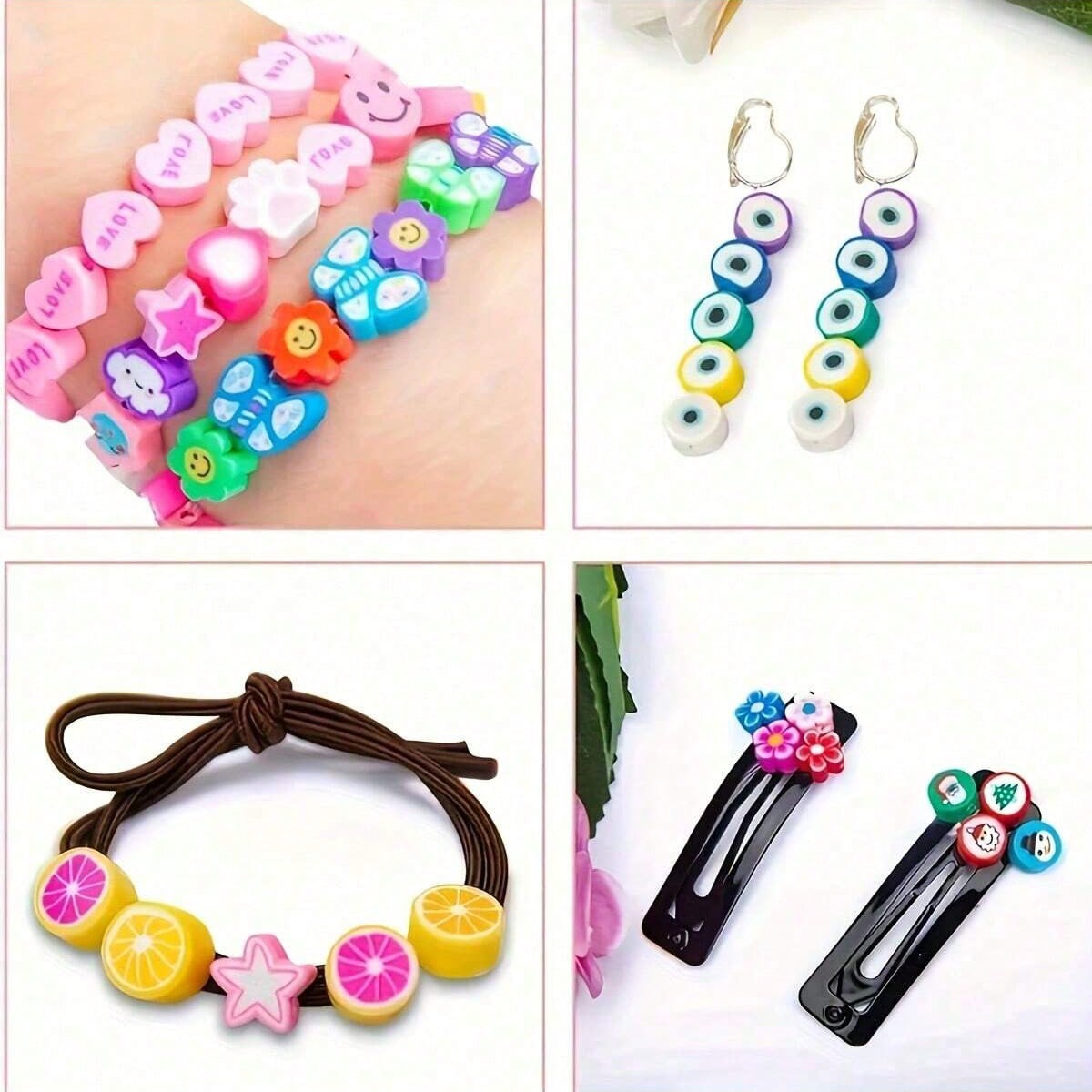 1450/1200/250 Stück Polymer Cl – Men Accessories Earrings Bewertung und Preis