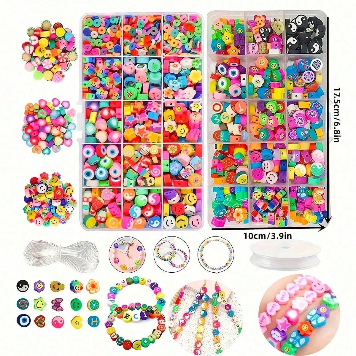1450/1200/250 Stück Polymer Cl – Men Accessories Earrings Bewertung und Preis