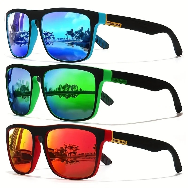 Modische Vintage Quadratische  – Sunglasses Polarized Men Bewertung und Preis