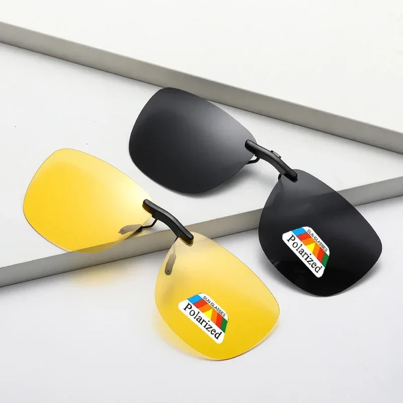 Neue Quadratische Clip-On Sonn – Sunglasses Polarized Men Bewertung und Preis