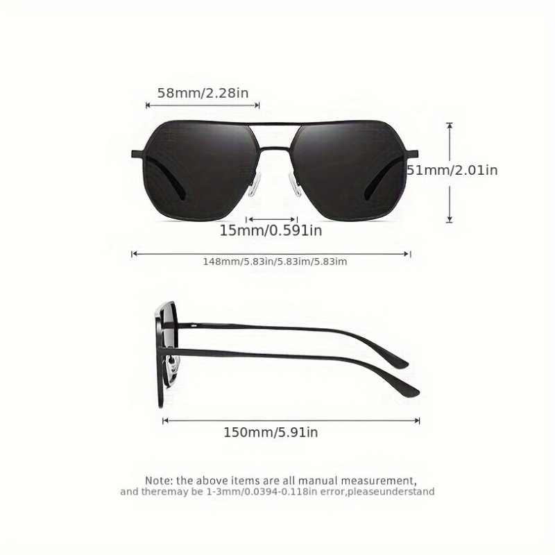 Großrahmige Quadratische Polar – Sunglasses Polarized Men Bewertung und Preis