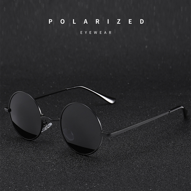 Retro Vintage Runde Sonnenbril – Sunglasses Polarized Men Bewertung und Preis